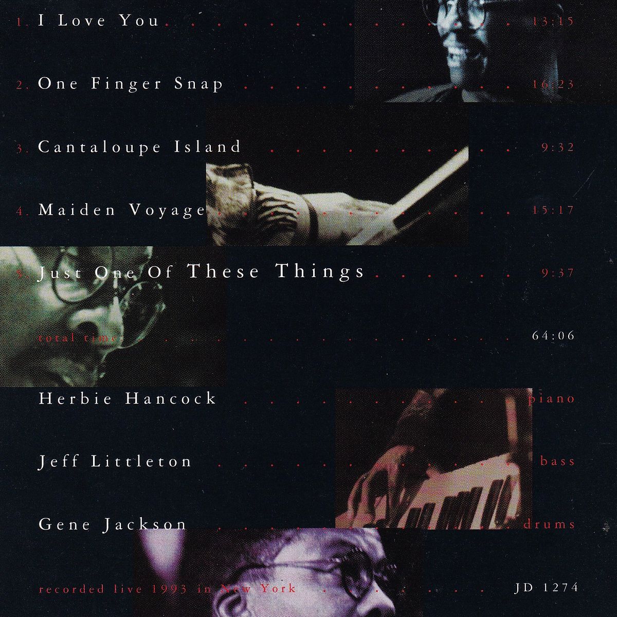 LIVE IN NEW YORK - HERBIE HANCOCK TRIO