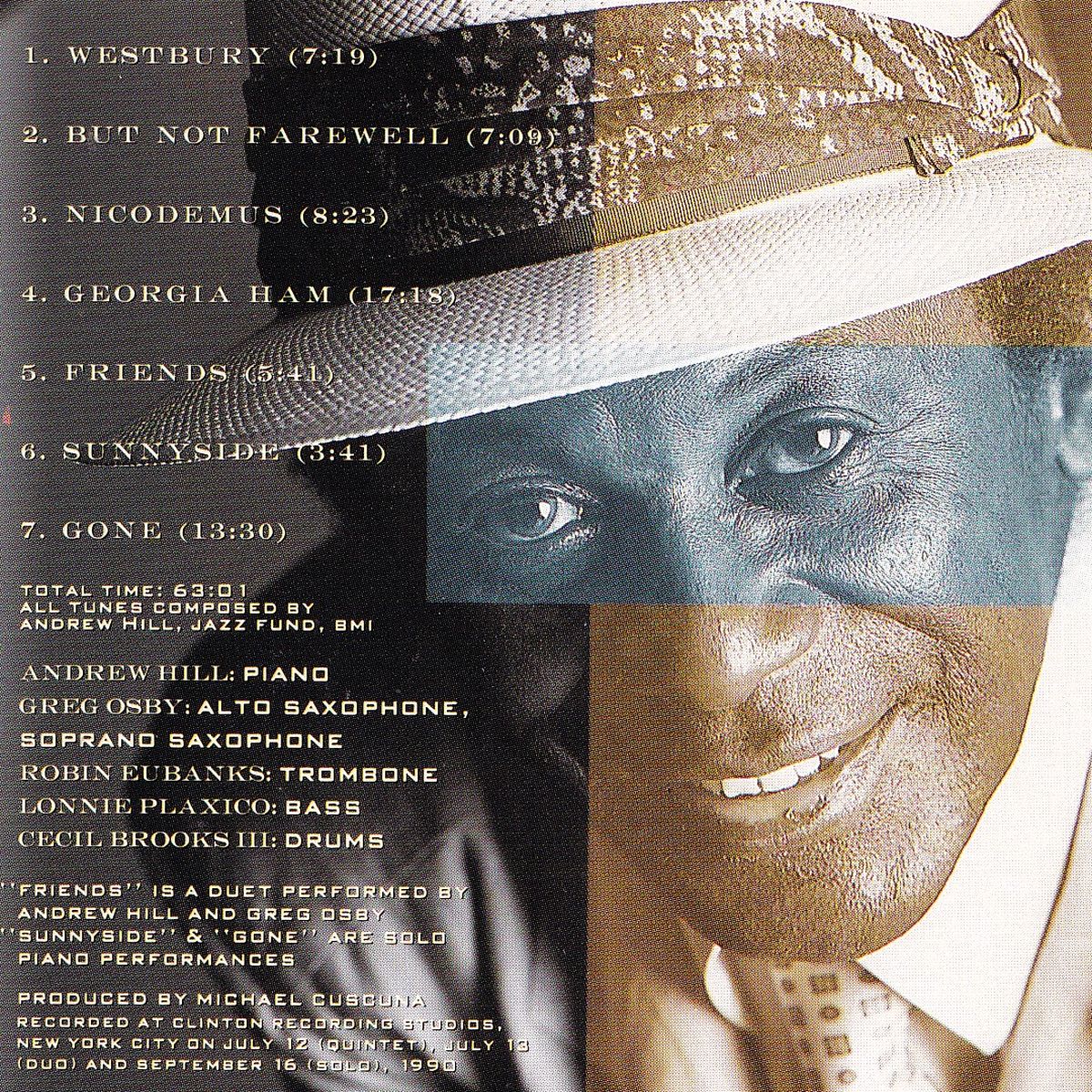 BUT NOT FAREWELL - ANDREW HILL