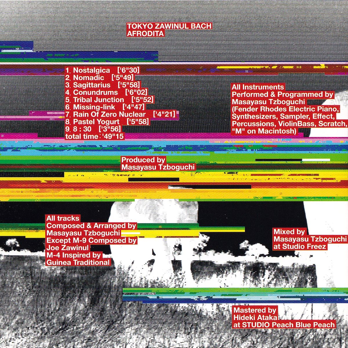 AFRODITA - TOKYO ZAWINUL BACH